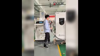 شارژ کامل فقط در 30 دقیقه - شارژ EV موبایل آماده کار است