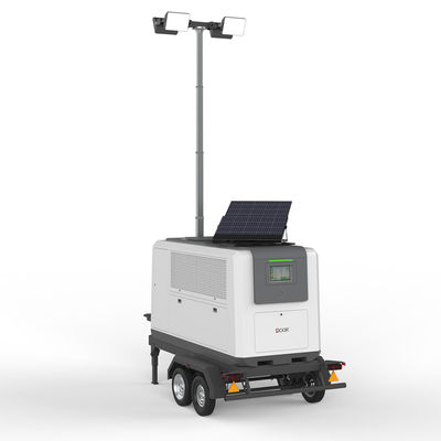 قیمت خوب برج نور 4KW 150000LM IP54 ژنراتور قابل حمل برج نور آنلاین