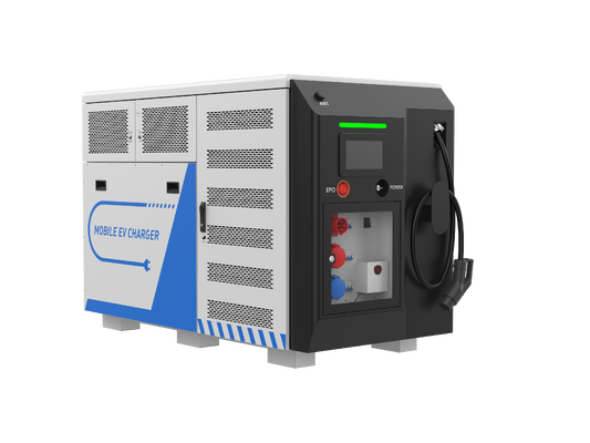 قیمت خوب ایستگاه شارژ 100KW موبایل EV 170A شارژگر اورژانسی EV قابل حمل برای کامیون ها و وان ها آنلاین